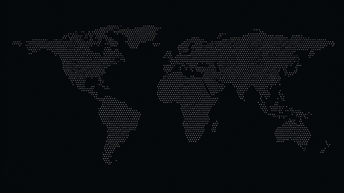 Mapa de presencia internacional de Vyrtium